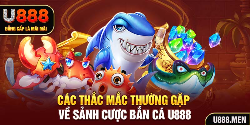 Các thắc mắc thường gặp về sảnh cược bắn cá U888 