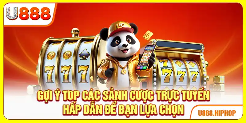 Gợi ý top các sảnh cược trực tuyến hấp dẫn để bạn lựa chọn